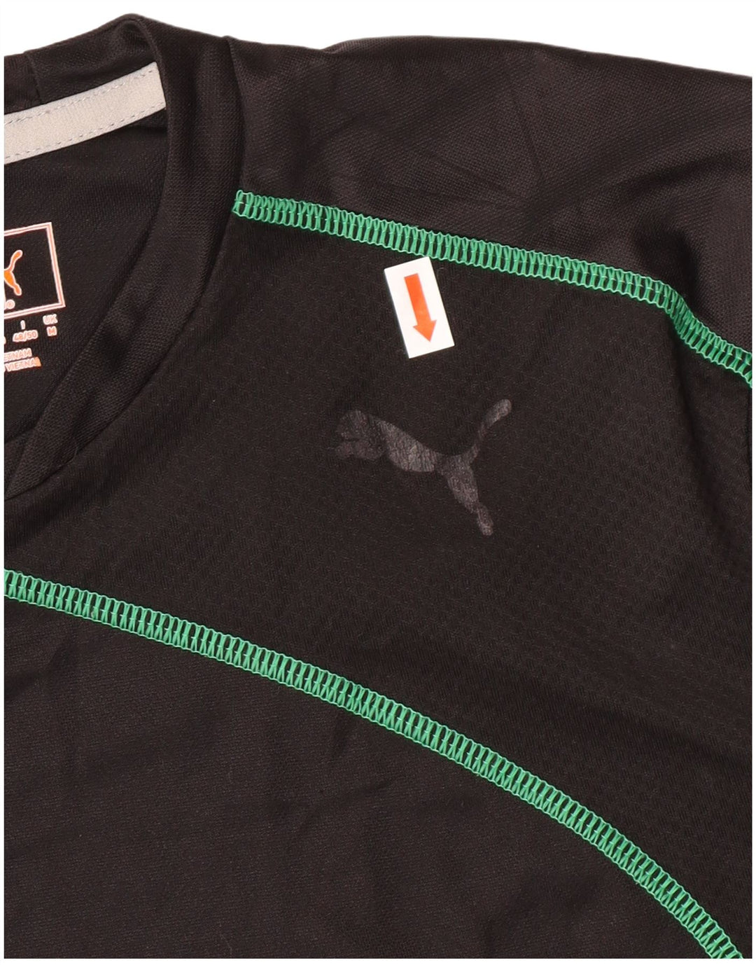 PUMA Herren T-Shirt Top Medium Schwarz Polyester