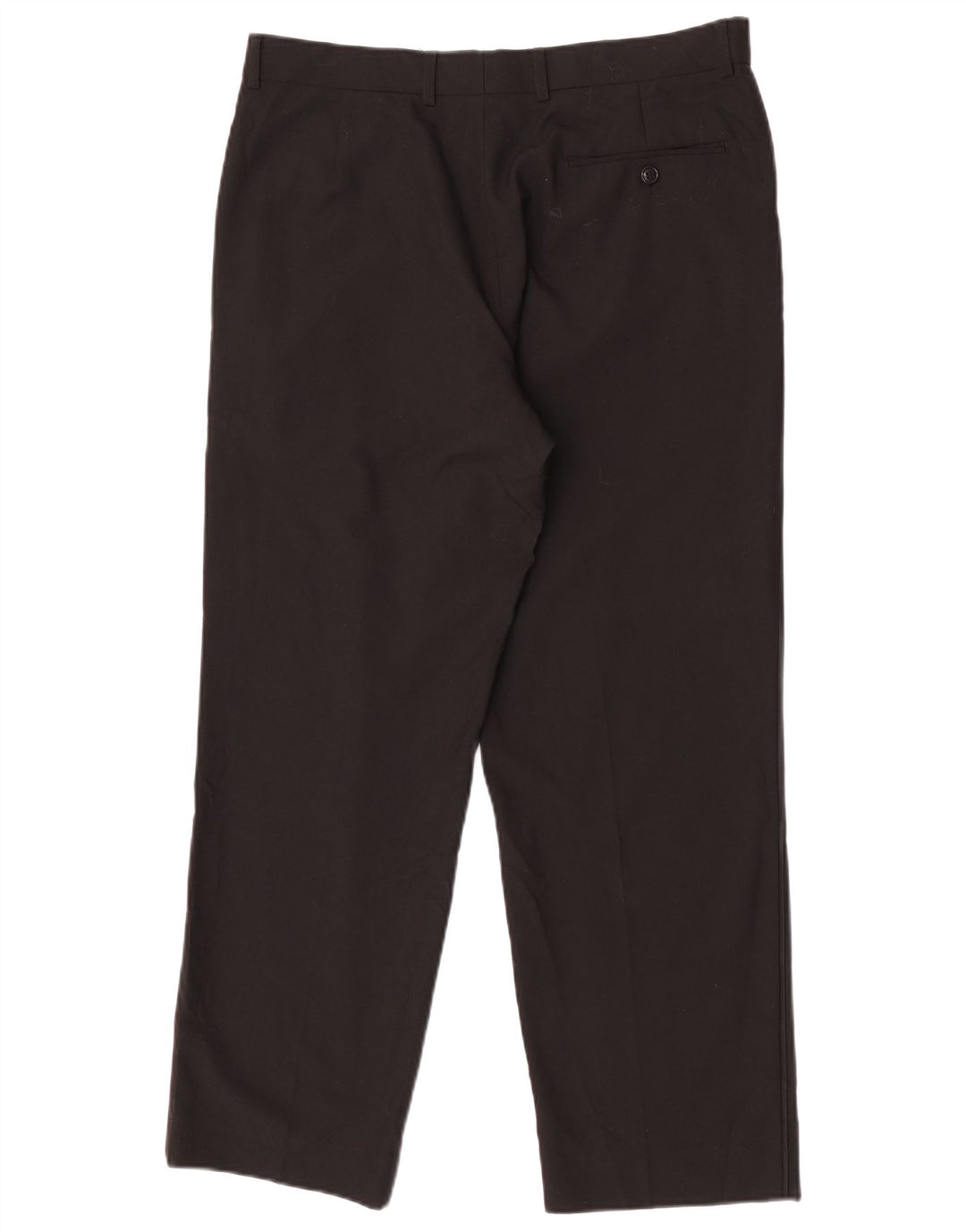 Gerade Herren-Chinohose von Marks & Spencer, W34, L29, Schwarz, Polyester