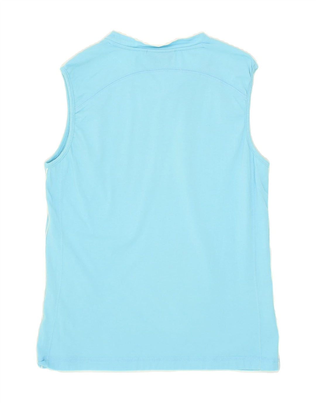LOTTO Womens Vest Top UK 12 Medium Blue Vintage Lotto and Second-Hand Lotto from Messina Hembry 