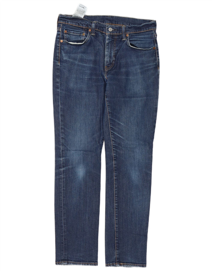 Levi's Herren 511 Slim Jeans W33 L32 Blaue Baumwolle
