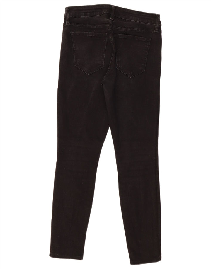 GAP Damen Skinny Jeans W27 L27 Schwarze Baumwolle
