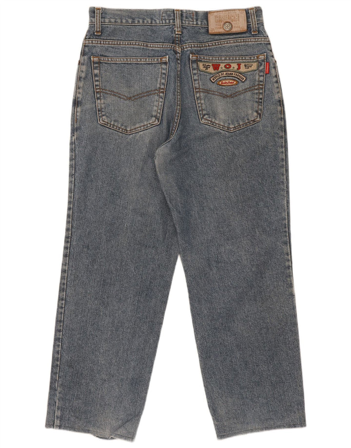 Casucci Herren Straight Jeans IT 48 Medium W30 L27 Blaue Baumwolle
