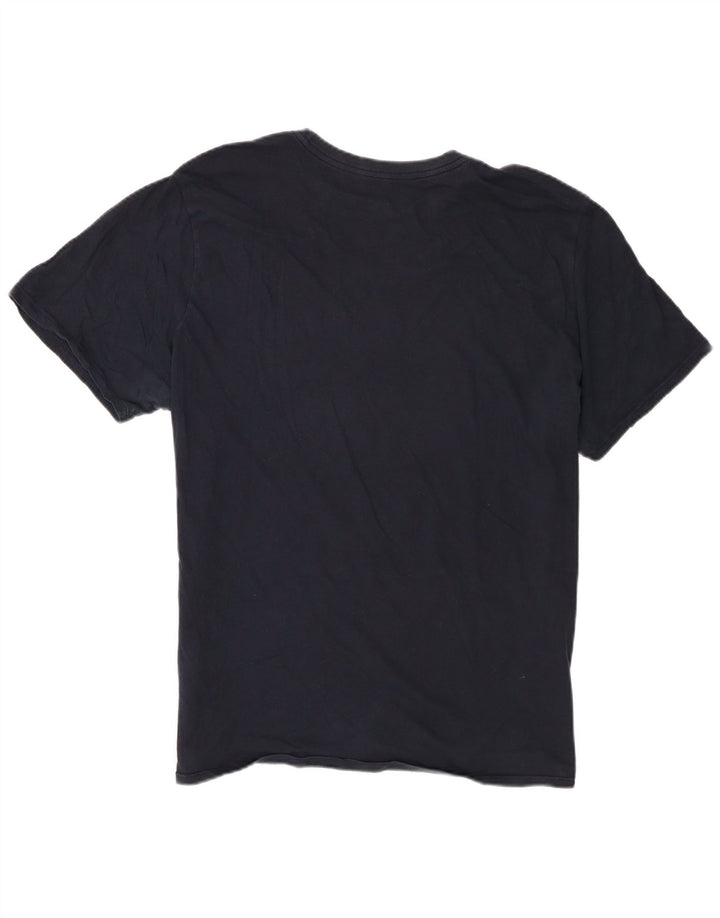 Nike Herren T-Shirt Top 2XL Marineblau Baumwolle