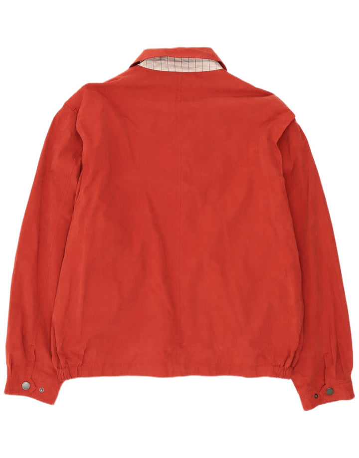 LONDON FOG Herren Bomberjacke UK 42 XL Rot Polyester