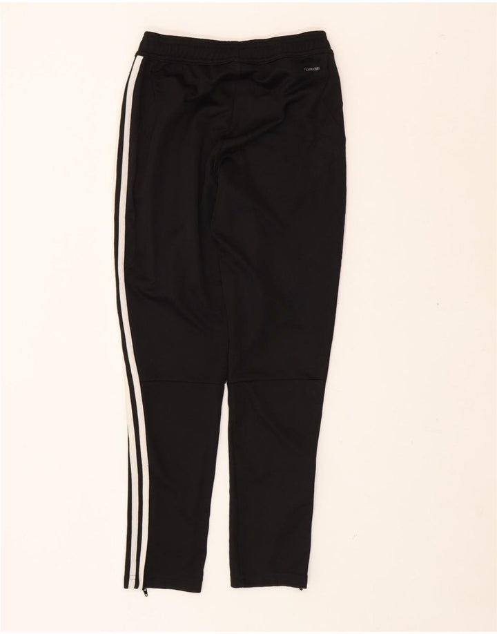 ADIDAS Boys Climacool Tracksuit Trousers 11-12 Years  Black Polyester Vintage Adidas and Second-Hand Adidas from Messina Hembry 