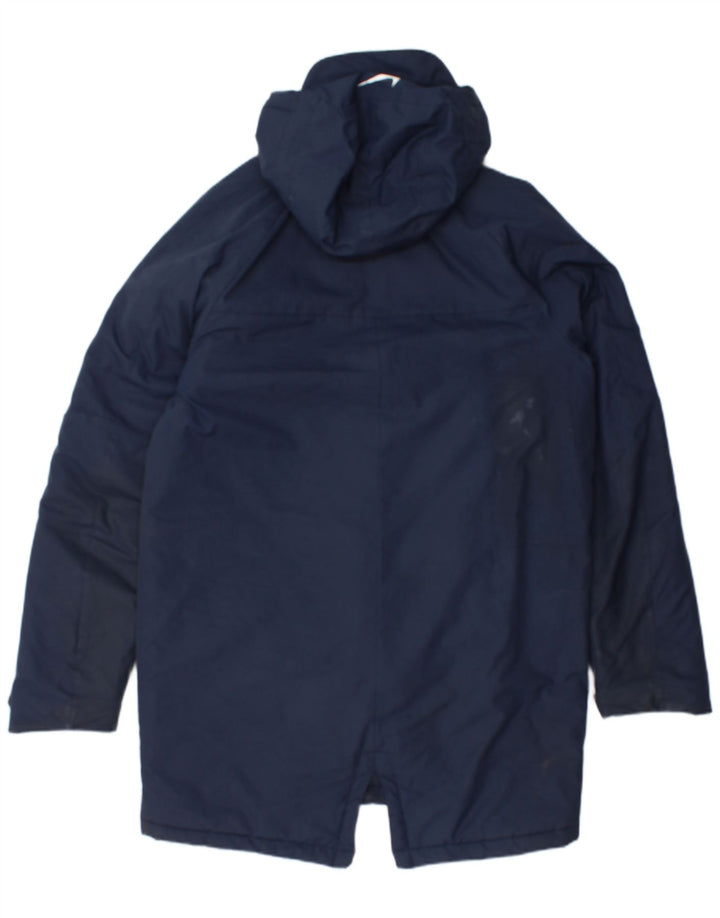 Nike Herren-Mantel mit Kapuze, gepolstert, UK 38, mittelmarineblau, Polyester