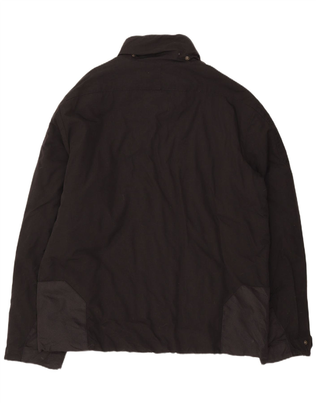CAPE HORN Mens Windbreaker Jacket UK 46 3XL Black