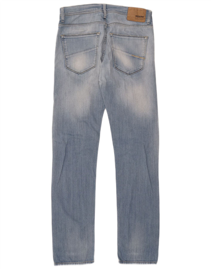 Meltin' Pot Damen Slim Jeans W30 L34 Blaue Baumwolle