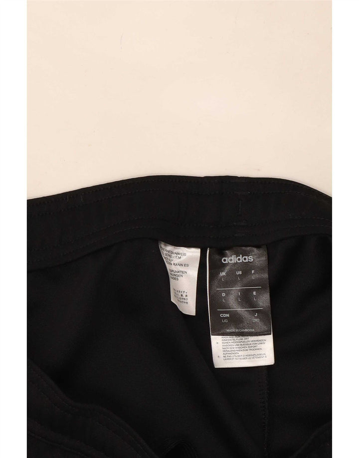 Adidas Herren Climalite Trainingshose, groß, aus schwarzem Polyester