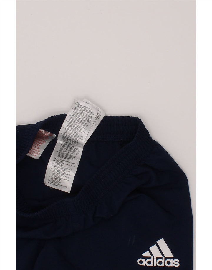 ADIDAS Leinster Rugby-Sportshorts für Jungen, 5–6 Jahre, marineblaues Polyester