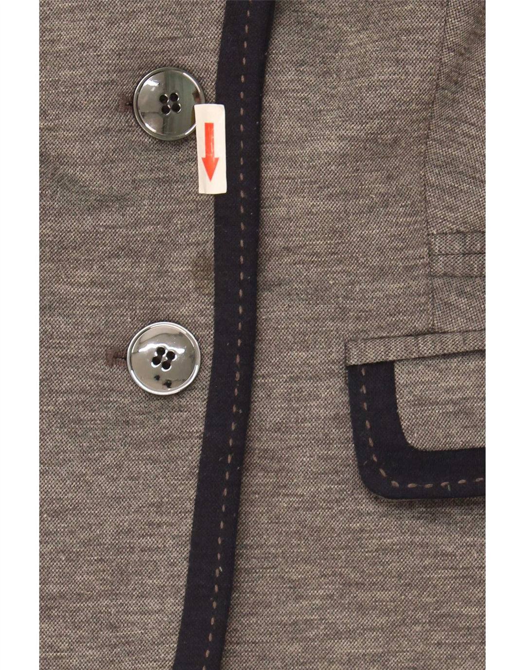 Marks & Spencer Damen Autograph 2 Button Blazer Jacke UK 12 Mittelgrau