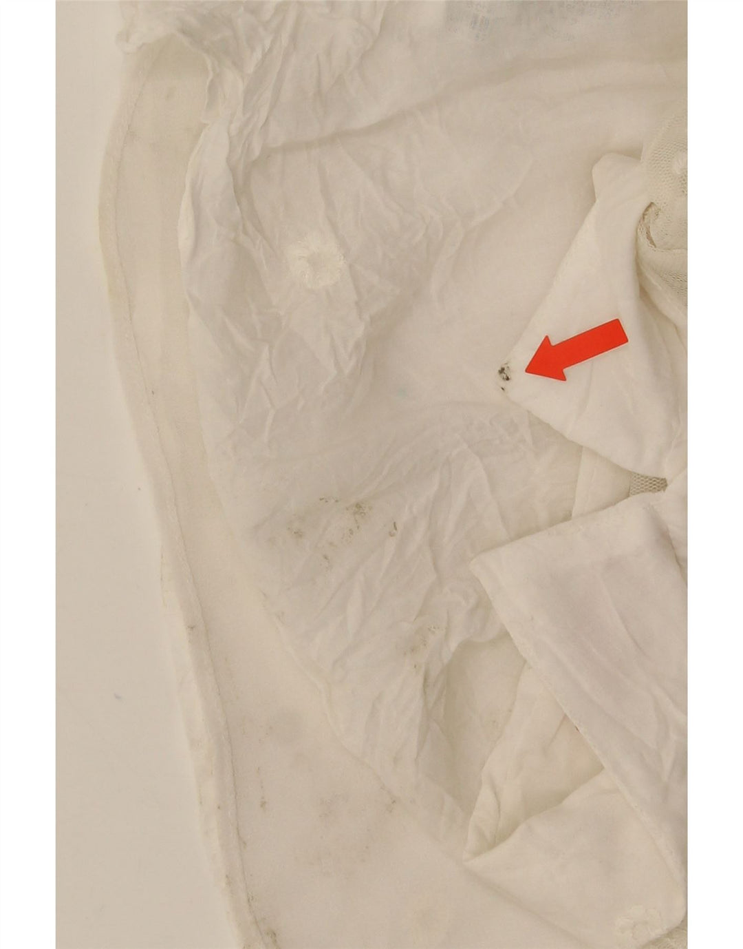 Zara Damen Trafaluc Hemdbluse UK 14 Mittelweißes Blumenpolyester