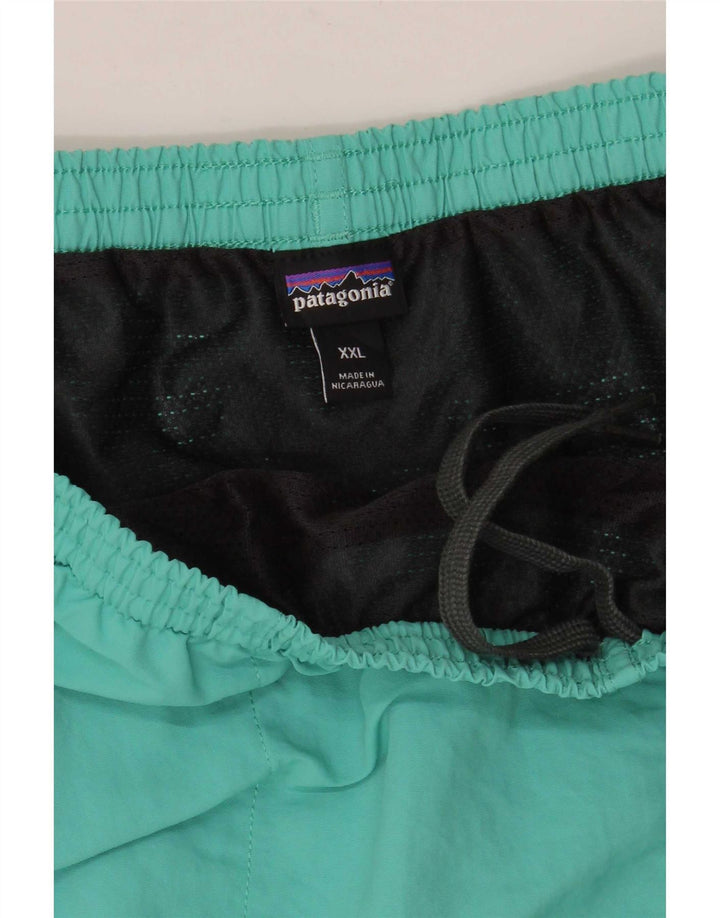 Patagonia Herren Sportshorts 2XL Türkis Polyester