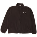 PUMA Herren Fleecejacke 2XL Schwarz Polyester