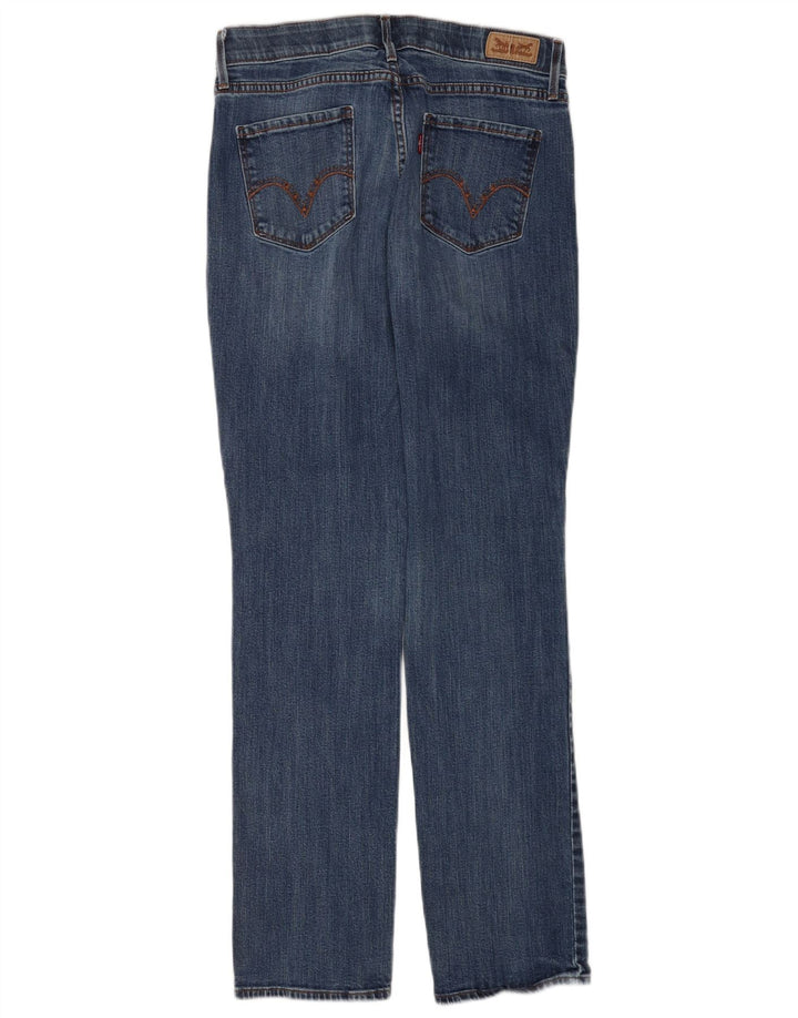 Levi's Damen 525 Straight Jeans US 10 Large W30 L32 Blau