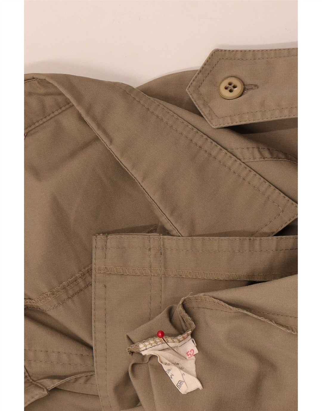 Vintage Herren Militär-Utility-Jacke UK 38 Medium Beige