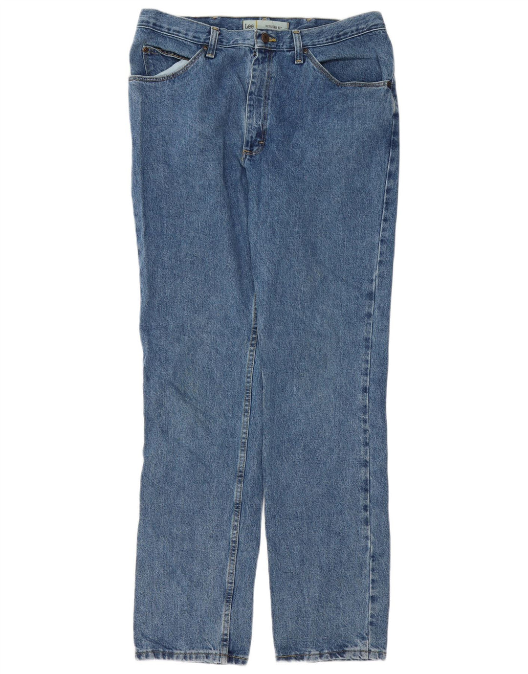 Lee Herren-Jeans mit normaler Passform, gerade Passform, W36, L34, Blau, Baumwolle