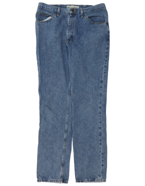 Lee Herren-Jeans mit normaler Passform, gerade Passform, W36, L34, Blau, Baumwolle