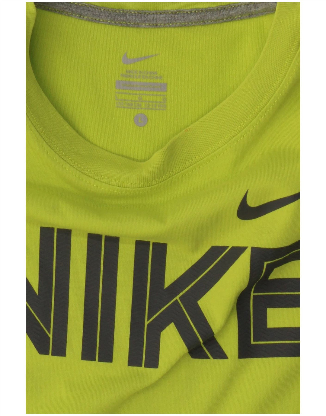 NIKE Jungen-Top mit Grafik, 12–13 Jahre, Größe L, Grün