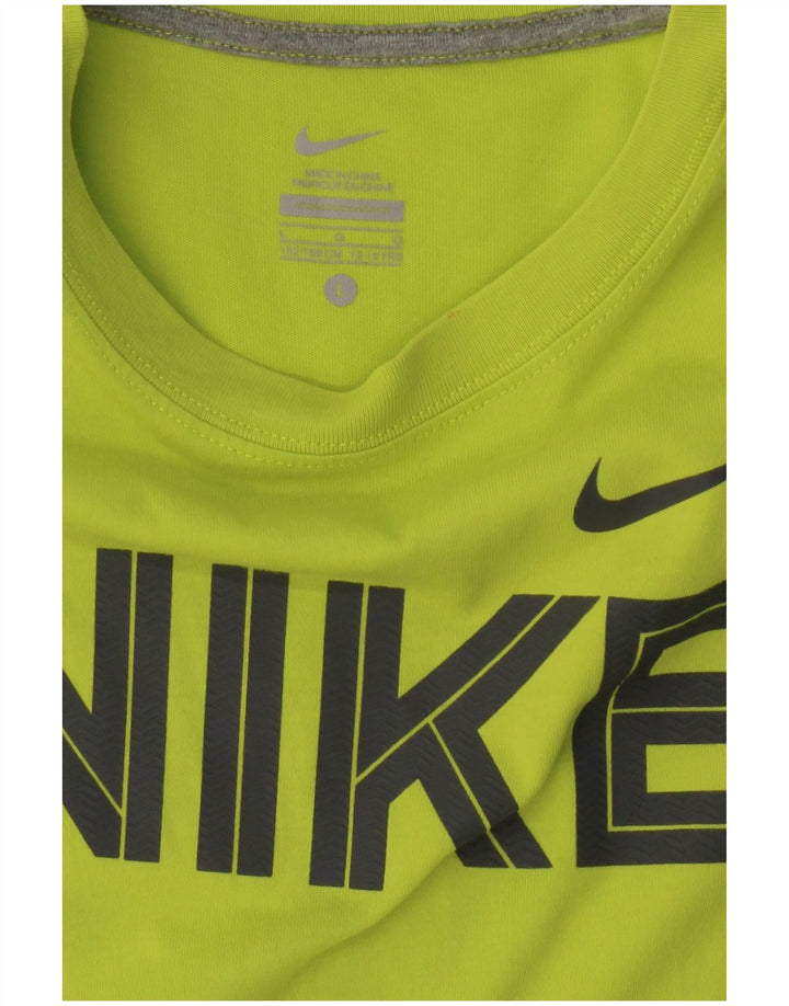 NIKE Jungen-Top mit Grafik, 12–13 Jahre, Größe L, Grün