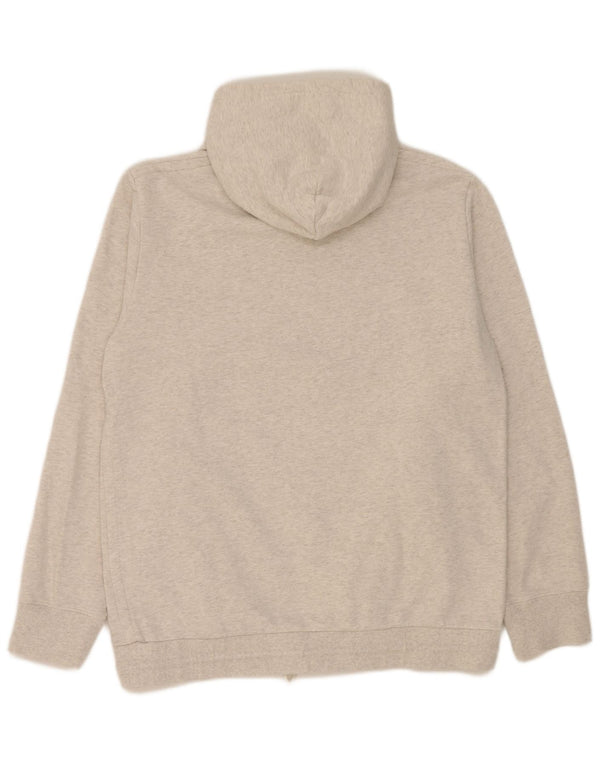 Scotch & Soda Herren-Kapuzenpullover mit Grafik, XL, grau meliert, Baumwolle
