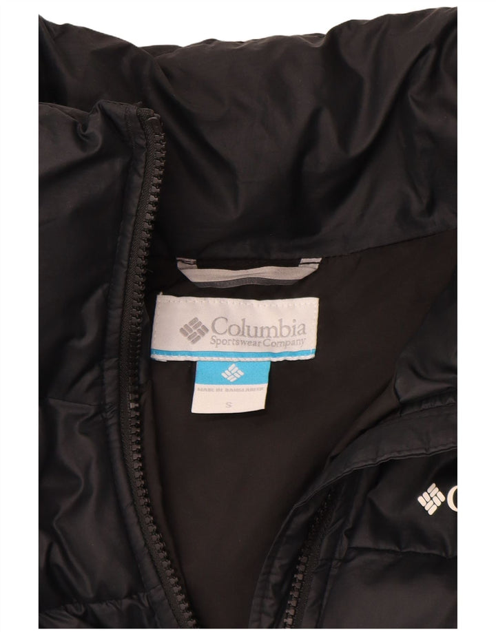 Columbia Damen Crop Wattierte Jacke UK 10 Small Marineblau Polyester