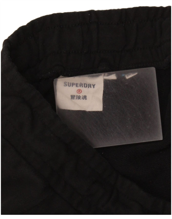 Superdry Trainingshose für Damen, UK 10, Größe S, Schwarz