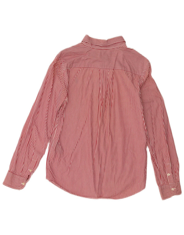 Ralph Lauren Jungen-Hemd, 15–16 Jahre, XL, rote Nadelstreifen-Baumwolle