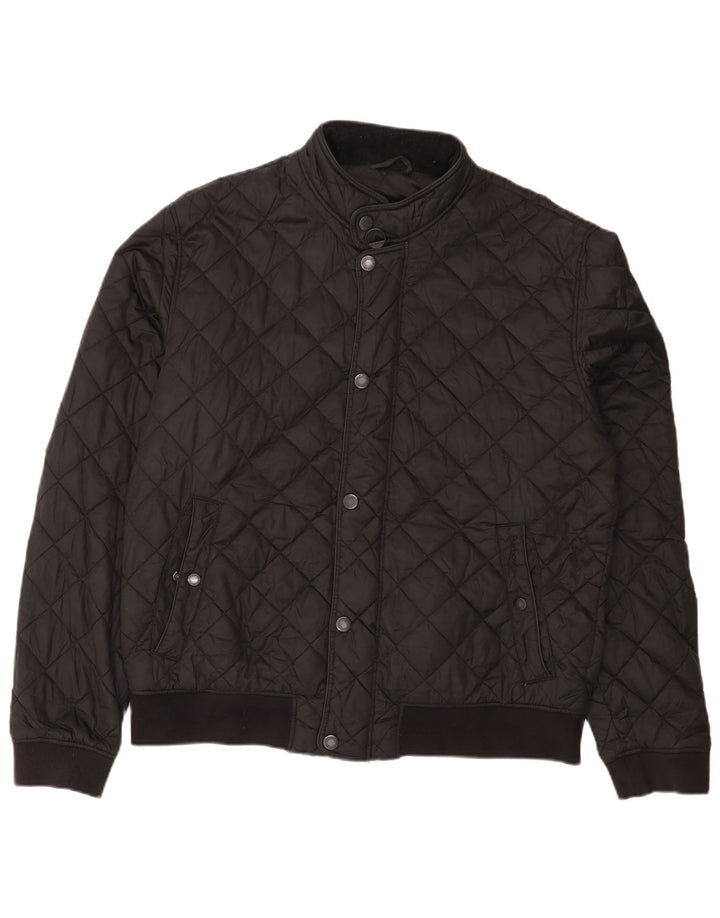 Barbour Herren Steppjacke UK 44 2XL Schwarz Polyamid