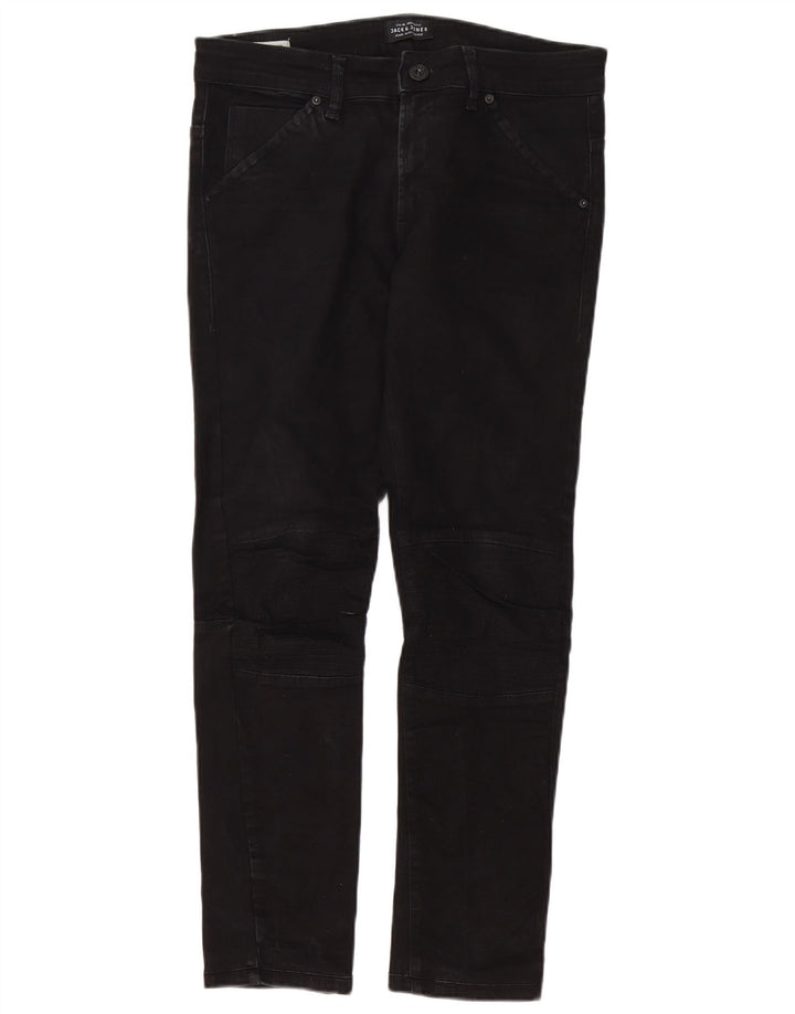 Jack & Jones Herren Slim Jeans W32 L32 Schwarz
