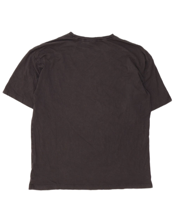 Champion Herren Grafik T-Shirt Top 2XL Schwarz