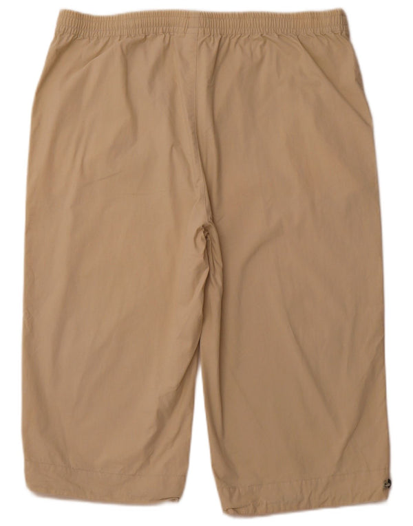 ELLESSE Herren-Bermuda-Sportshorts, große beige Baumwolle
