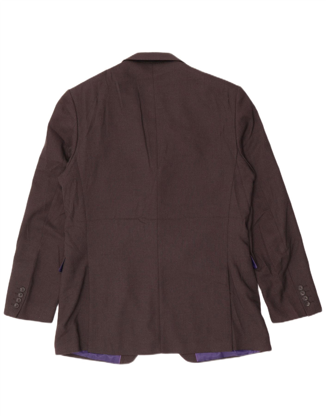 Marks & Spencer Herren-Blazer mit 2 Knöpfen, Gr. 42, Größe L, Grau, Polyester