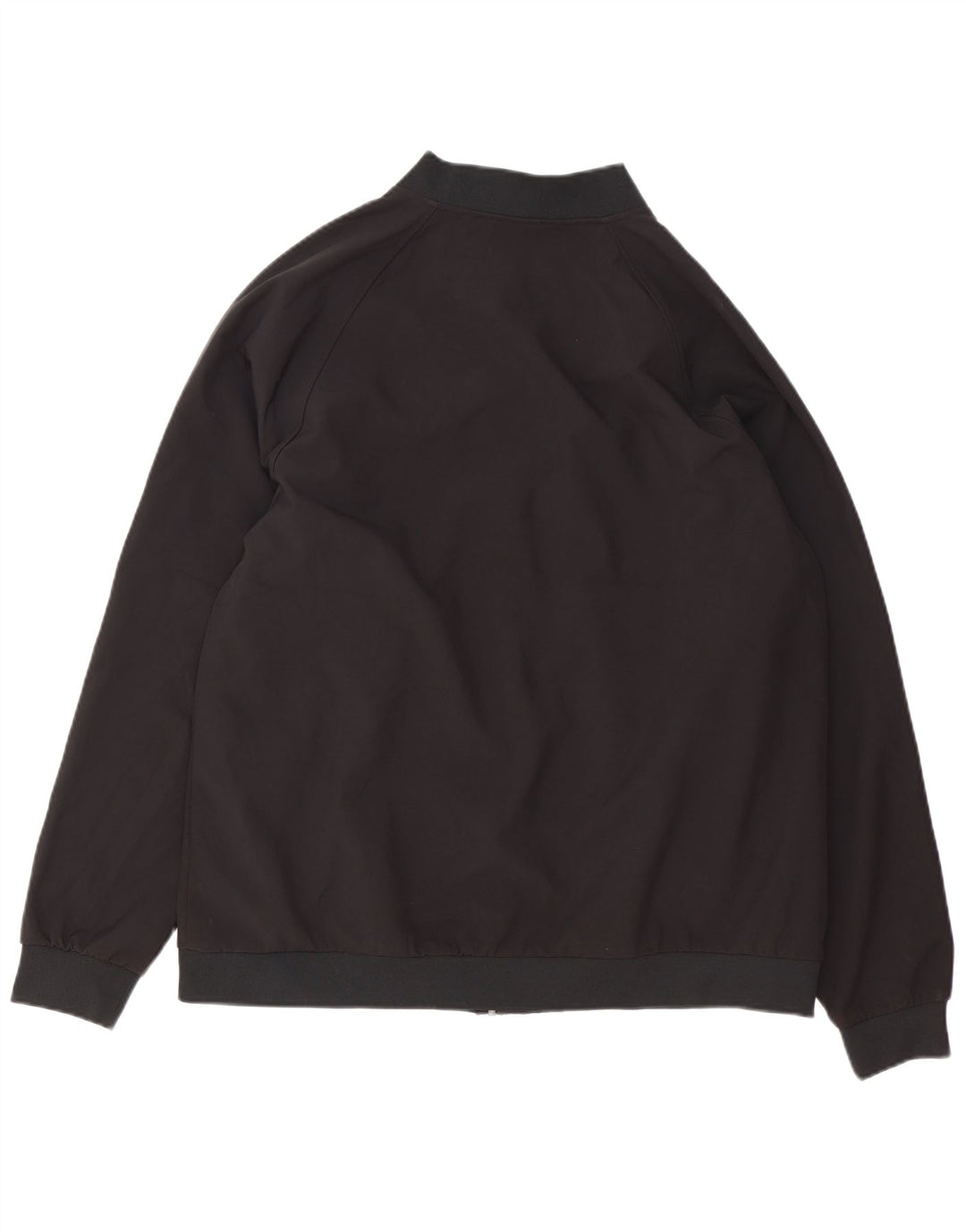 New Balance Herren-Trainingsanzug-Top-Jacke XL aus schwarzem Polyester