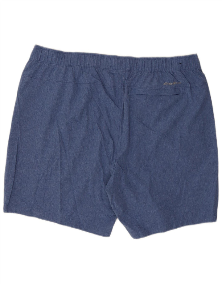 Eddie Bauer Herren Sportshorts 2XL Blau Polyester