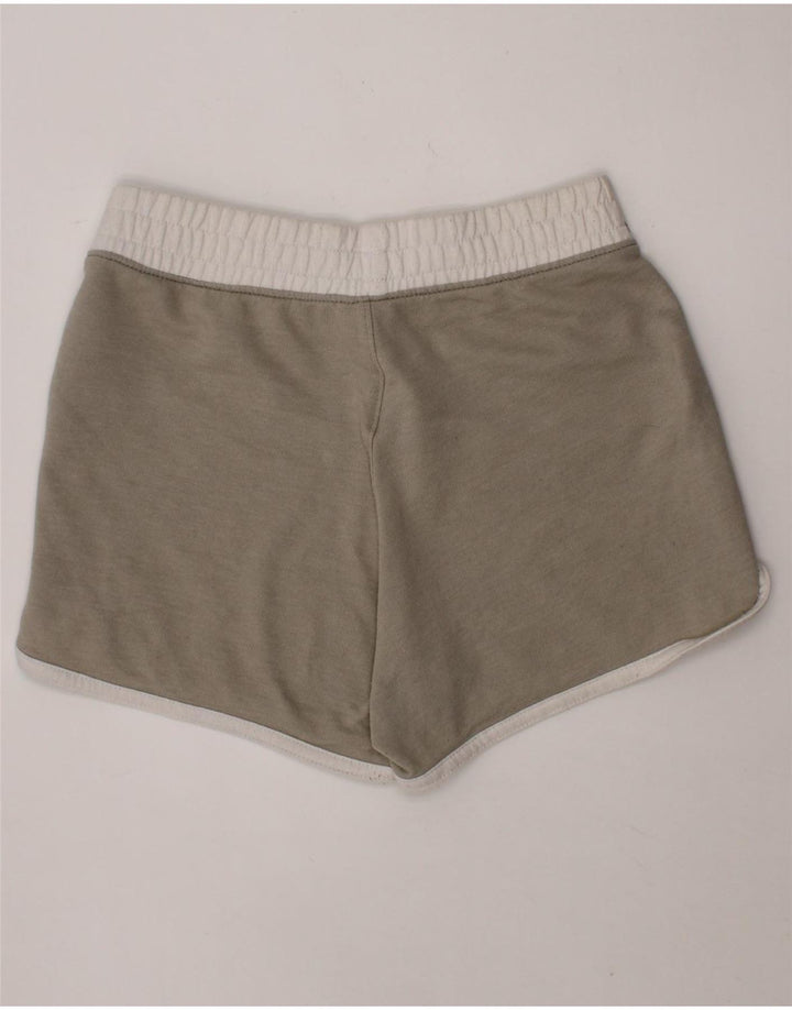 HURLEY Girls Sport Shorts 12-13 Years Large  Green Colourblock