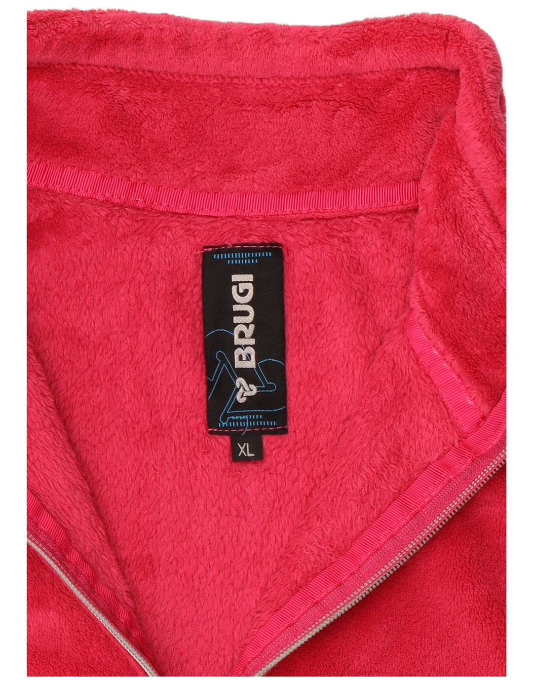 BRUGI Damen Fleecejacke UK 18 XL Rosa Polyester