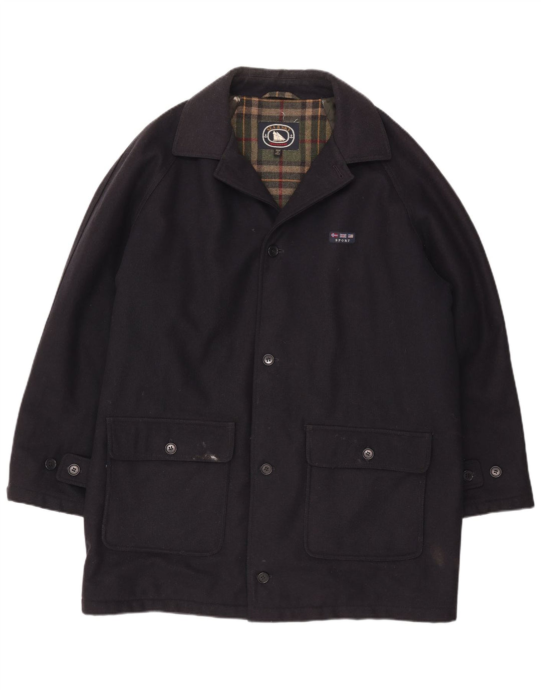 Sea & Sky Herrenmantel UK 42 XL Schwarz