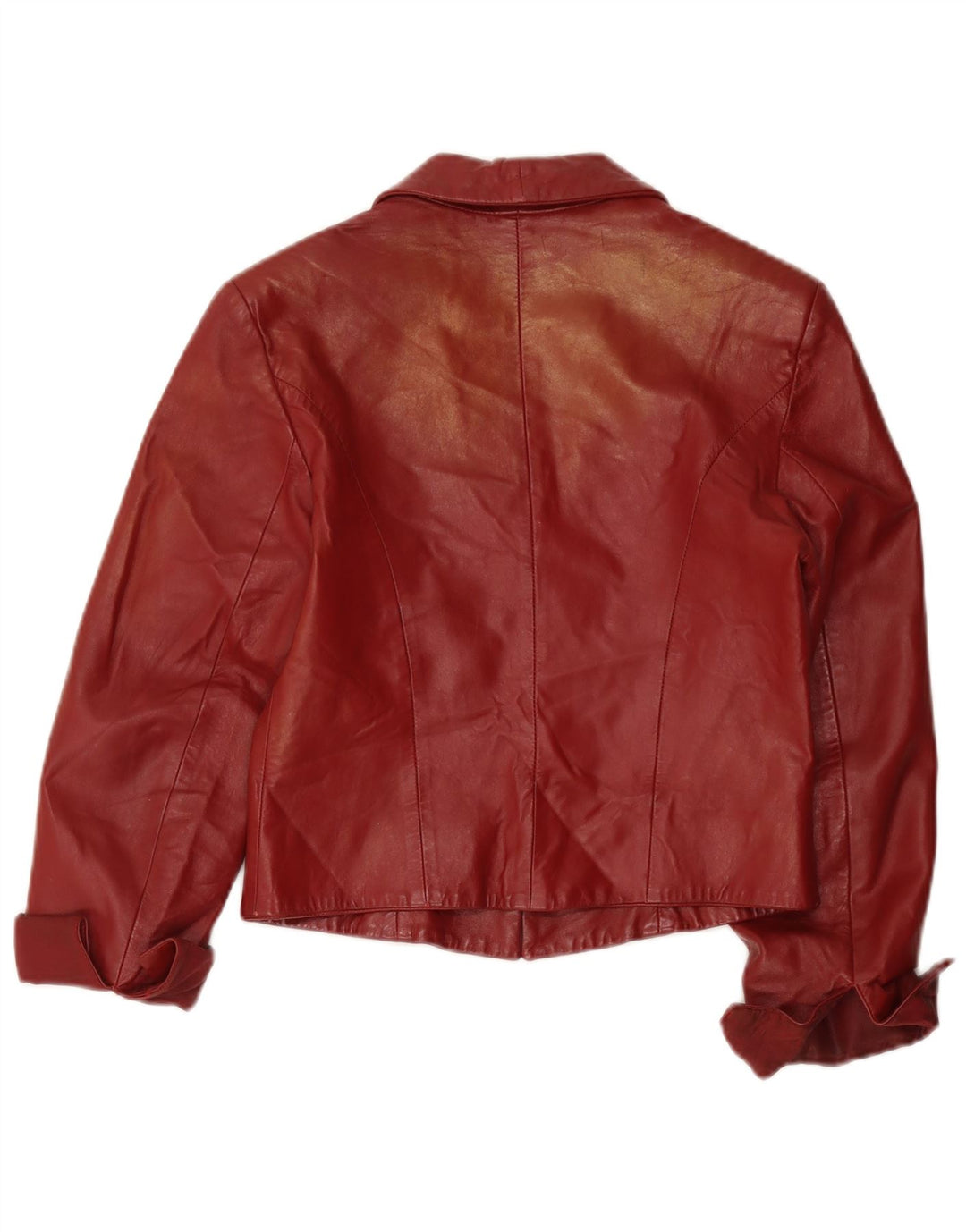 Viventy Damen Crop 2 Button Blazer Jacke UK 14 Large Burgund