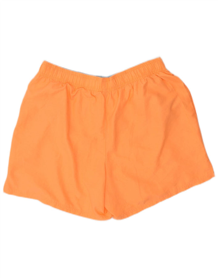 Nike Herren-Sportshorts, großes orangefarbenes Polyester