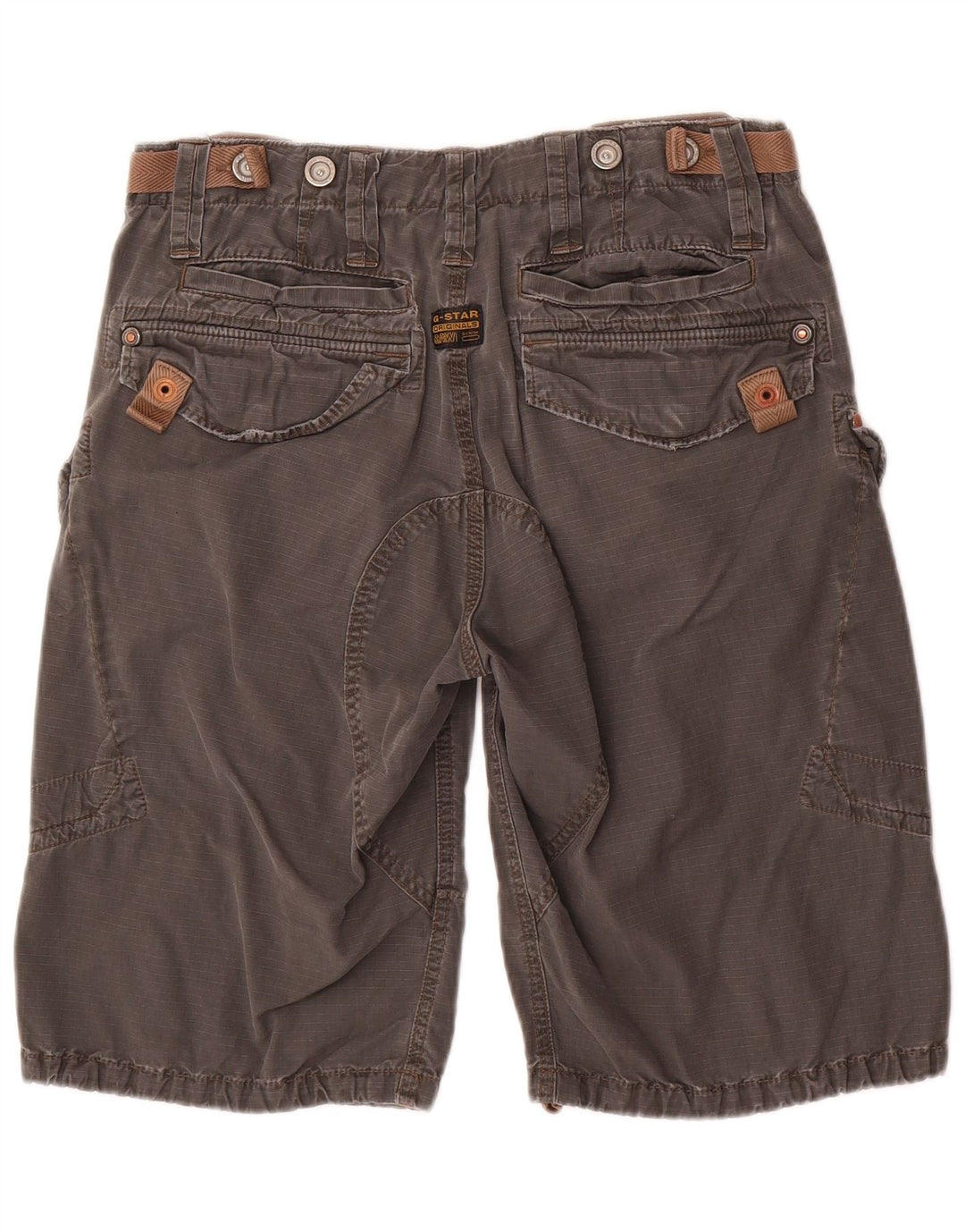 G-Star Herren Graphic Cargo Shorts W32 Mittelgraue Baumwolle