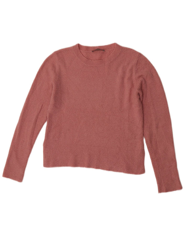 Oasis Damen-Pullover mit U-Boot-Ausschnitt, UK 14, Mittelrosa, Acryl