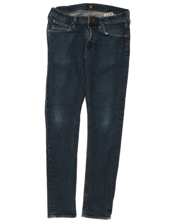 Lee Damen Luke Slim Tapered Jeans W32 L32 Blaue Baumwolle