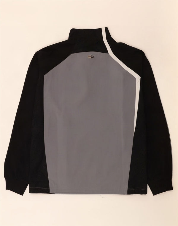 Adidas Herren Climacool Trainingsanzug Top Jacke UK 36/38 Small Schwarz Colourblock