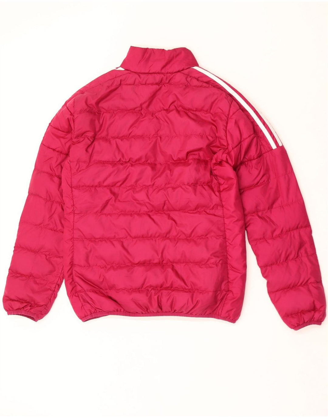 Adidas Damen Wattierte Jacke UK 16/18 Large Rosa Polyester