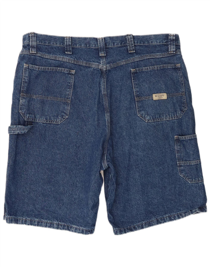 Wrangler Herren Cargo Denim Shorts W38 XL Blaue Baumwolle