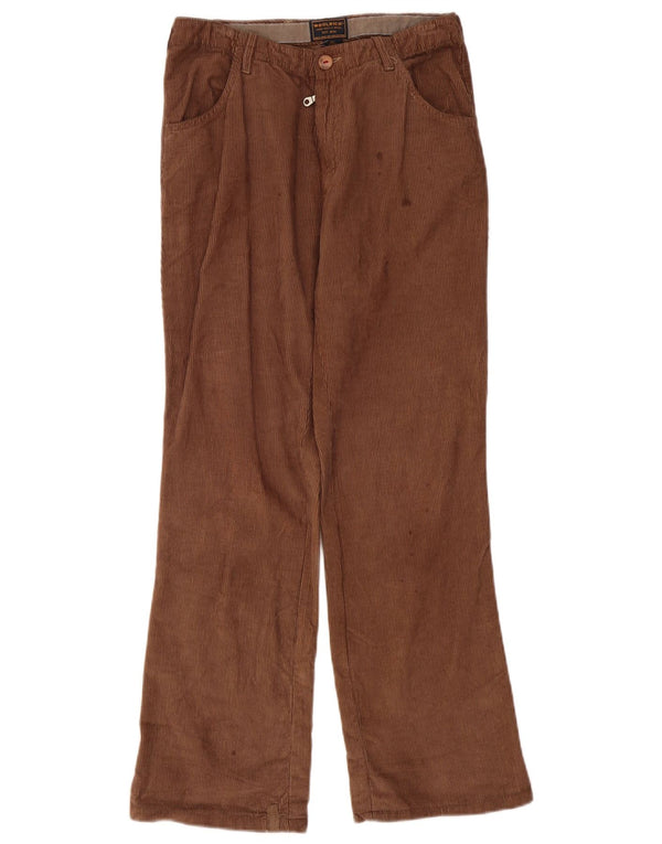 Woolrich Gerade Cordhose für Herren, W29, L29, braune Baumwolle