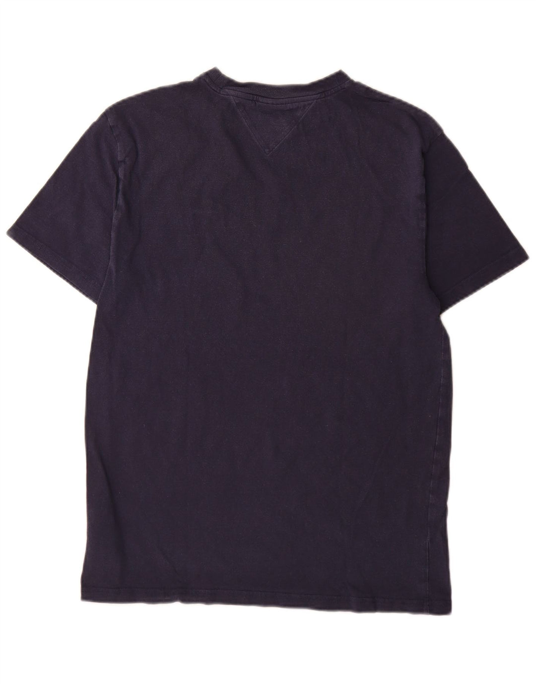 Tommy Hilfiger Herren-Grafik-T-Shirt aus mittelblauer, marineblauer Baumwolle