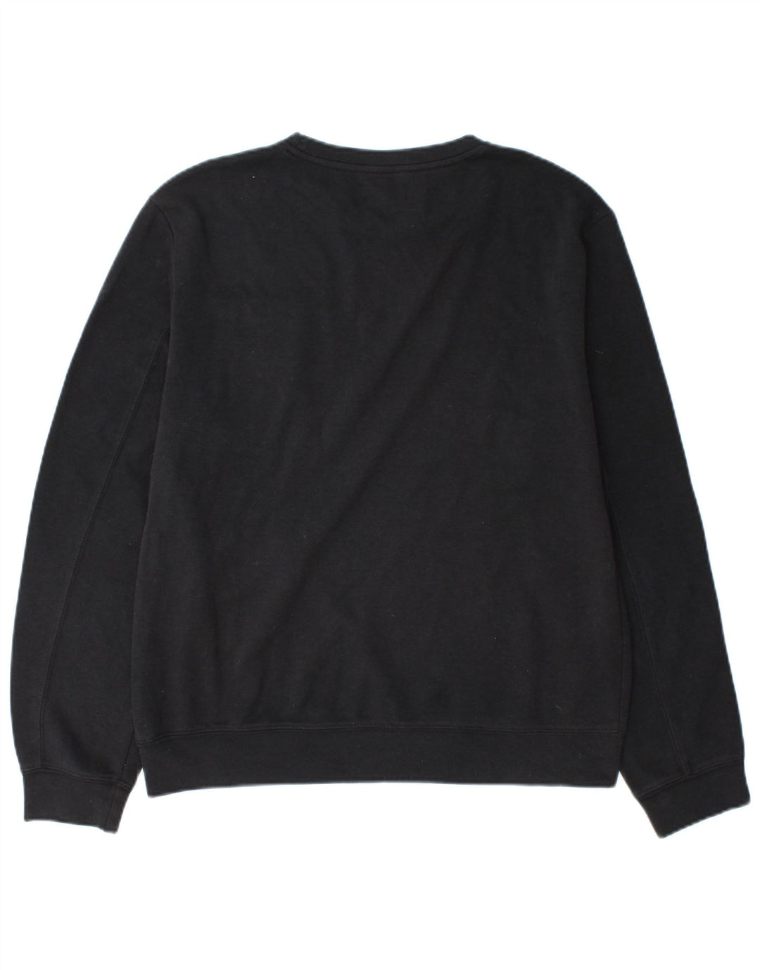 Zara Herren Grafik-Sweatshirt-Pullover Mittelschwarzes Polyester