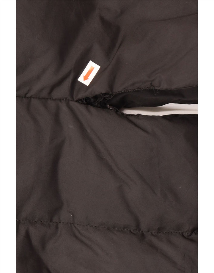 Max & Co. Kurzärmlige gepolsterte Damenjacke UK 12 Mittelschwarzes Polyester